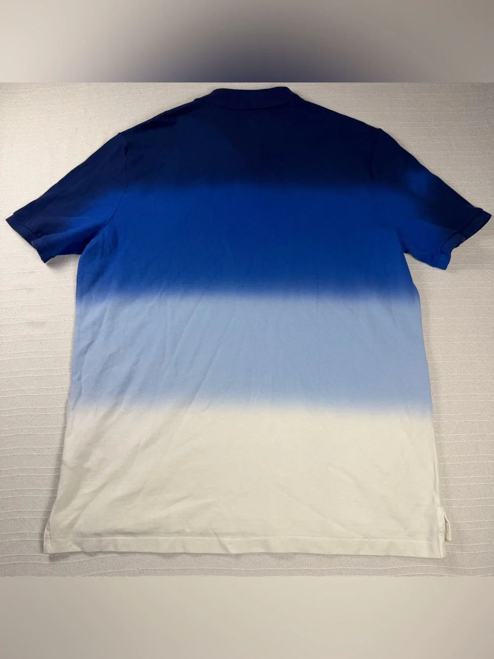 NWT Polo Ralph Lauren Ombre Gradient Short Sleeve Polo Shirt Mens Size Large